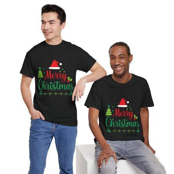 Mary Christmas Black Color T-Shirt For Unisex Heavy Cotton Tee
