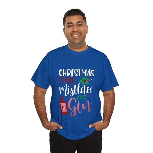 Christmas Time Royal Color T-Shirt For Unisex Heavy Cotton Tee