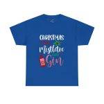 Christmas Time Royal Color T-Shirt For Unisex Heavy Cotton Tee
