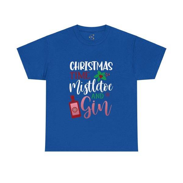 Christmas Time Royal Color T-Shirt For Unisex Heavy Cotton Tee