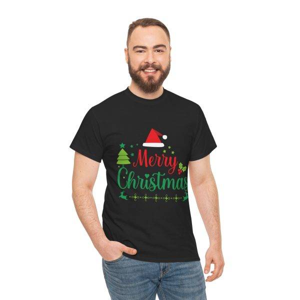 Mary Christmas Black Color T-Shirt For Unisex Heavy Cotton Tee