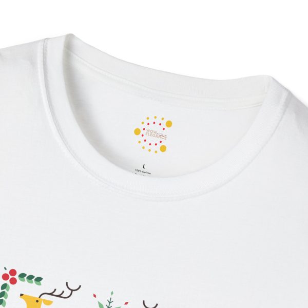 Merry Christmas and Happy New Year white Color T-Shirt For Unisex Softstyle T-Shirt