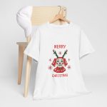 Merry Christmas White Color Tshirt For Unisex Heavy Cotton Tee