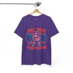 Strong today strong tomorrow lilac color gym Tshirt For Unisex Heavy Cotton Tee