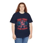 Sore today strong tomorrow Gym Navy Color T-Shirt For Unisex Heavy Cotton Tee
