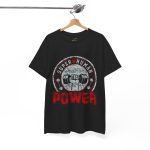 Super human power gym black color Tshirt For Unisex Heavy Cotton Tee