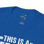 Gym This Is The Lifestyle Royal Color T-Shirt For Unisex Heavy Cotton Tee