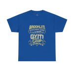 Brooklyn GYM Club Blue Color T-Shirt For Unisex Heavy Cotton Tee