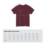 Gym Well Done Maroon Color T-Shirt For Unisex Heavy Cotton Tee