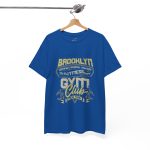 Brooklyn GYM Club Blue Color T-Shirt For Unisex Heavy Cotton Tee