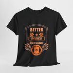 Better bodies Gym Issue Black Color T-Shirt For Unisex Heavy Cotton Tee Better bodies Gym Issue Black Color T-Shirt For Unisex Heavy Cotton Tee