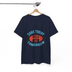 Gym Sore Today Tomorrow Navy Color T-Shirt For Men Heavy Cotton Tee Gym Sore Today Tomorrow Navy Color T-Shirt For Men Heavy Cotton Tee