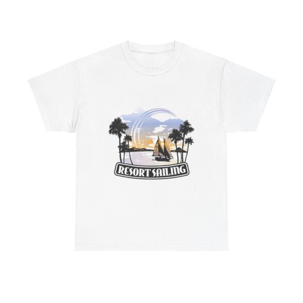 Resort sailing T-shirt design for unisex