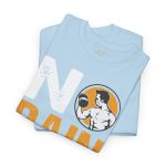 Gym No Pain No Gain Light Blue Color T-Shirt For Unisex Heavy Cotton Tee