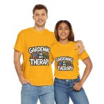 Gardening is My Therapy Unisex Heavy Cotton Tee - Perfect for Garden Lovers