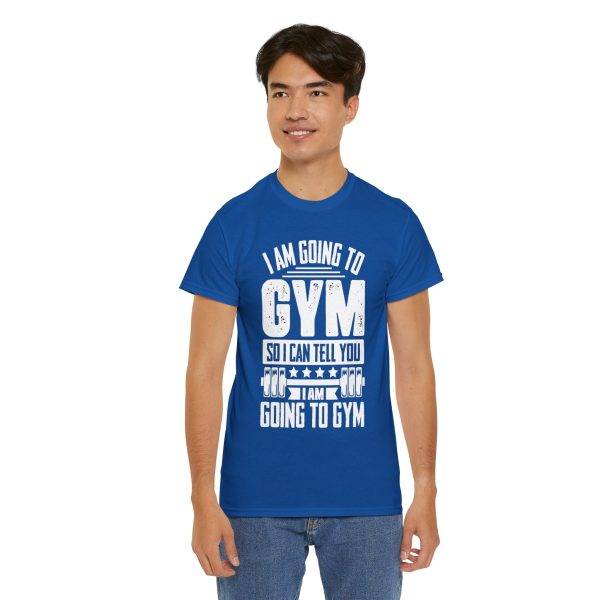 Funny Gym Quote Unisex Heavy Cotton Tee - Perfect Workout Gift