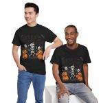 Halloween Ghouls Just Wanna Have Fun Back Color T-Shirt For Unisex Heavy Cotton Tee