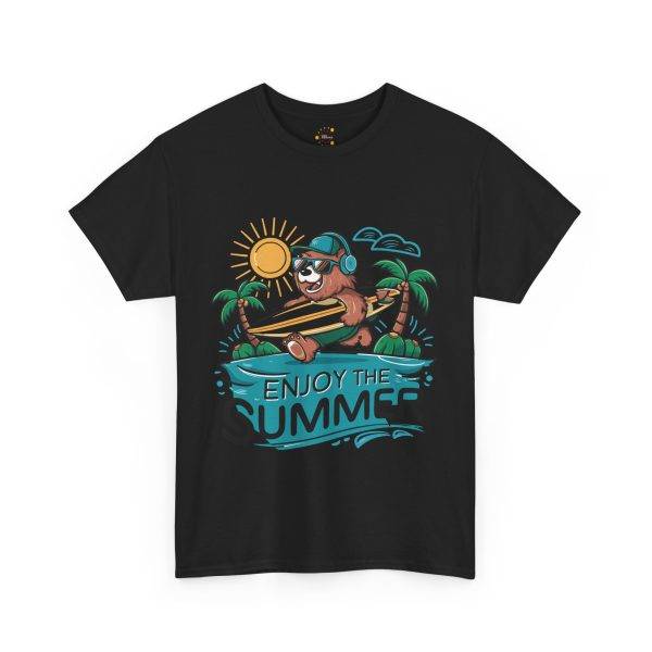 Summer Vibes Unisex Heavy Cotton Tee - Enjoy the Summer Graphic