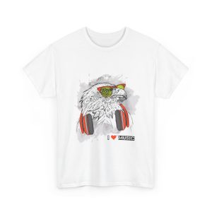 I Love Music Eagle Unisex Tee