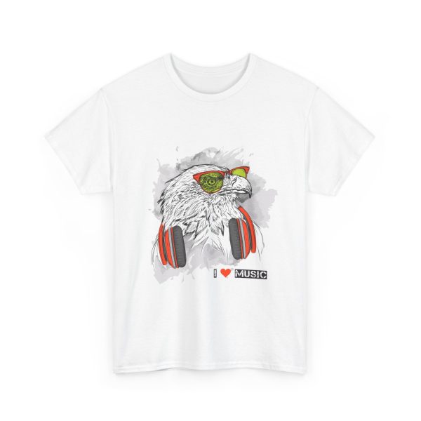 I Love Music Eagle Unisex Tee