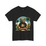 Chill Vibes Bear Unisex Tee - Relaxed Cotton T-Shirt for Summer Fun Chill Vibes Bear Unisex Tee - Relaxed Cotton T-Shirt for Summer Fun