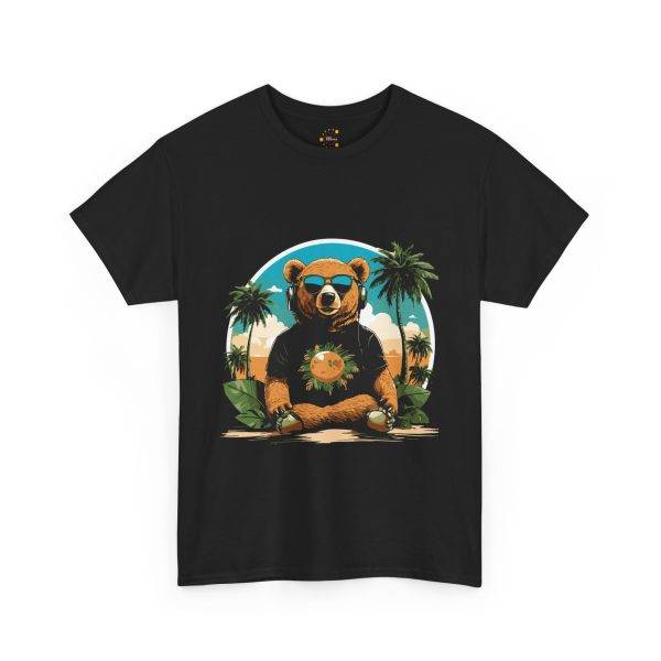 Chill Vibes Bear Unisex Tee - Relaxed Cotton T-Shirt for Summer Fun Chill Vibes Bear Unisex Tee - Relaxed Cotton T-Shirt for Summer Fun