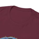 Strength In Progress Maroon Color T-Shirt For Unisex Heavy Cotton Tee