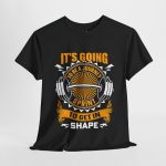 Motivational Workout Tee - 'It's Going to be a Journey, Sprint to Get in Shape' - Unisex Heavy Cotton Motivational Workout Tee - 'It's Going to be a Journey, Sprint to Get in Shape' - Unisex Heavy Cotton