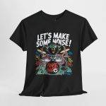 Unisex Heavy Cotton Tee - Let's Make Some Noise! Rock Music Shirt
