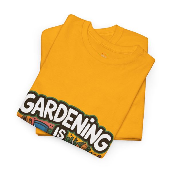 Gardening is My Therapy Unisex Heavy Cotton Tee - Perfect for Garden Lovers