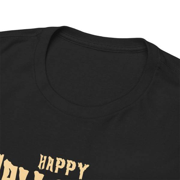 Happy Halloween Black Color T-Shirt For Unisex Heavy Cotton Tee