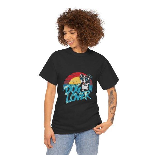 Retro Dog Lover Unisex Heavy Cotton Tee - Perfect for Pet Enthusiasts!