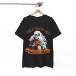 Trick Or Treat Your Self Black Color T-Shirt For Unisex Heavy Cotton Tee