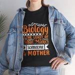 Funny Mother's Day Unisex Heavy Cotton Tee - "Biology is the Least of What Makes Someone a Mother"