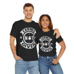 Earned not given gym black color Tshirt For Unisex Heavy Cotton Tee