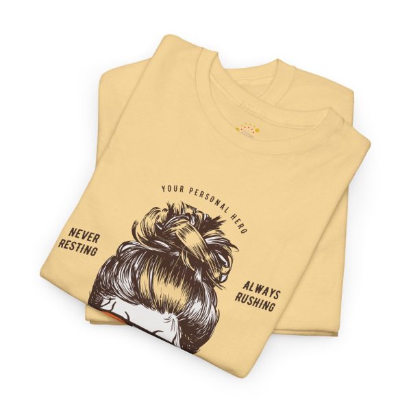 Mother Mom Life Yallow Color for Unisex Heavy Cotton Tee