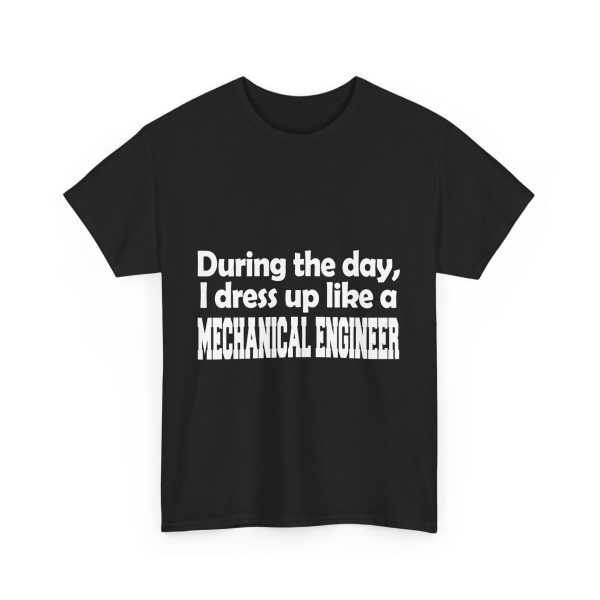 Mechanical Engineer T-Shirt for Men Heavy Cotton Tee