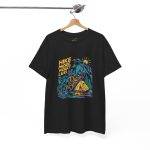 Hike More Worry Less Unisex Heavy Cotton Tee - Adventure Graphic T-Shirt