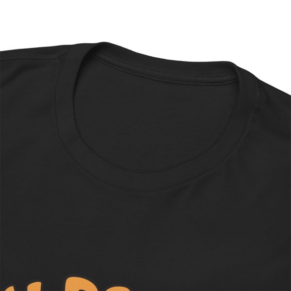 Bulldog Black Color T-Shirt For Unisex Heavy Cotton Tee