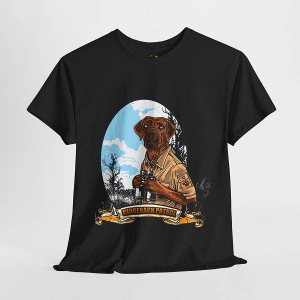 Rugged Adventure Dog Tee - Unisex Heavy Cotton T-Shirt with Outdoor Vibe