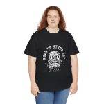 Born To Stand Out Black Color T-Shirt For Unisex Heavy Cotton Tee