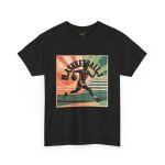 Vintage Basketball Unisex Heavy Cotton Tee - Sports Graphic Shirt for Athletes