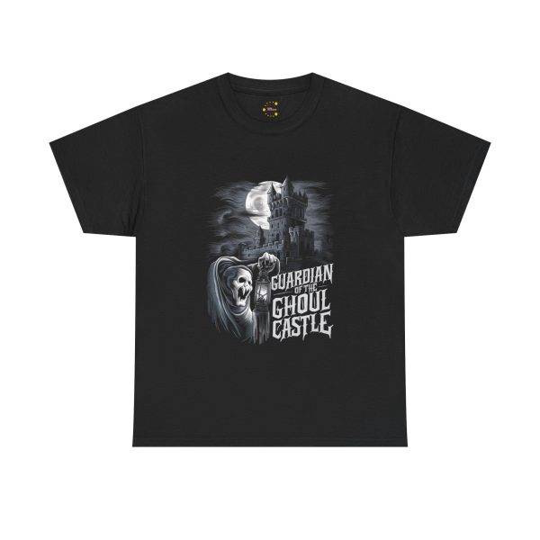 Halloween GUARDIAN OF THE GHOUL CASTLE Black Color T-Shirt For Unisex Heavy Cotton Tee Halloween GUARDIAN OF THE GHOUL CASTLE Black Color T-Shirt For Unisex Heavy Cotton Tee