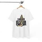 Funky baba white Color T-Shirt For Unisex Heavy Cotton Tee