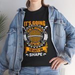 Motivational Workout Tee - 'It's Going to be a Journey, Sprint to Get in Shape' - Unisex Heavy Cotton Motivational Workout Tee - 'It's Going to be a Journey, Sprint to Get in Shape' - Unisex Heavy Cotton
