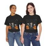 Halloween Ghouls Just Wanna Have Fun Back Color T-Shirt For Unisex Heavy Cotton Tee