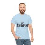 The Legend Blue Color T-Shirt For Unisex Heavy Cotton Tee