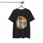 Tropical Sunset Surf Tee - Unisex Heavy Cotton Shirt