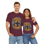 Strength In Progress Maroon Color T-Shirt For Unisex Heavy Cotton Tee