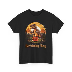Birthday Boy Black Color T-Shirt For Unisex Heavy Cotton Tee